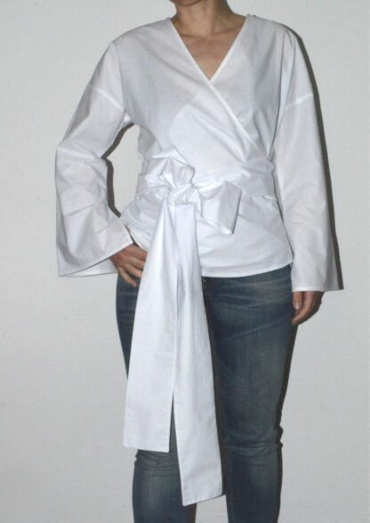 Cotton Wrap Top