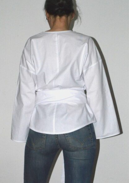 Cotton Wrap Top