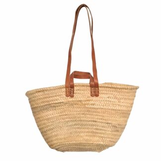 French Shopping Basket With The Long Handles